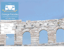 Tablet Screenshot of garageparadiso.com